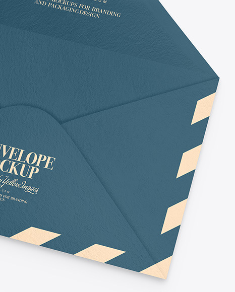 Textured Envelope Mockup PSD #6
