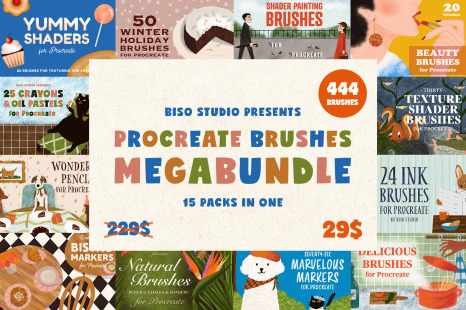 Procreate Brushes Megabundle