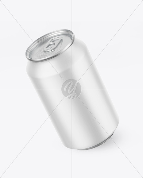 Free Matte Drink Can Mockup