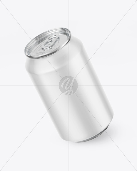 Free Glossy Drink Can Mockup