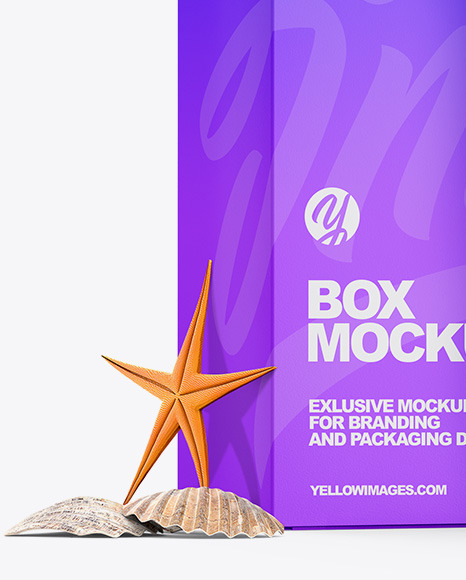 Paper Box W  Glossy Tube Mockup PSD #5