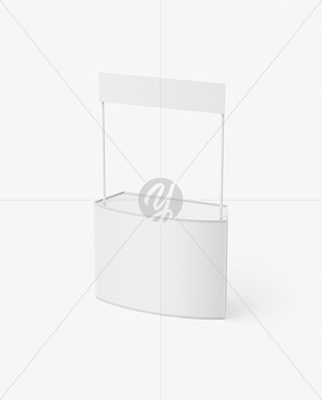 Free Advertising Stand Mockup PSD Mockups