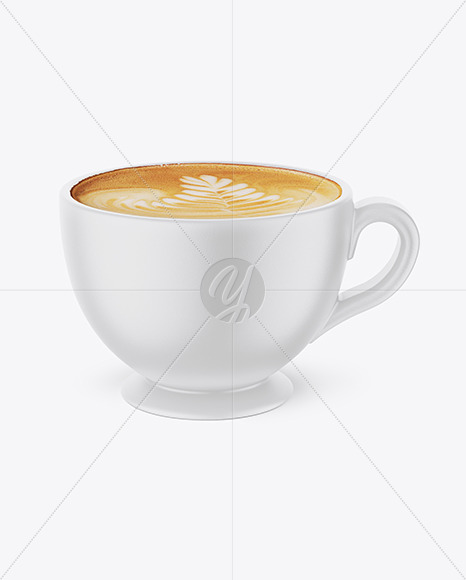 Free Ceramic Coffee Cup Mockup