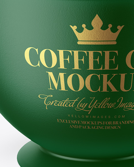 Ceramic Coffee Cup Mockup PSD #6
