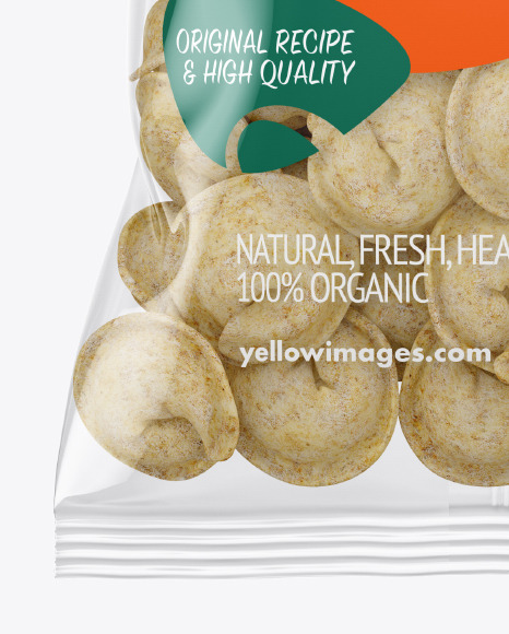 Plastic Bag With Dumplings Mockup PSD #5