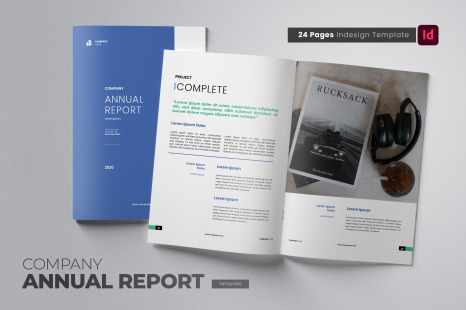 Company Business Annual Report Template