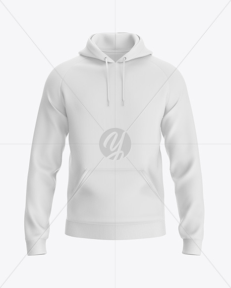 Hoodie Mockup Front View In Apparel Mockups On Yellow Images Object Mockups