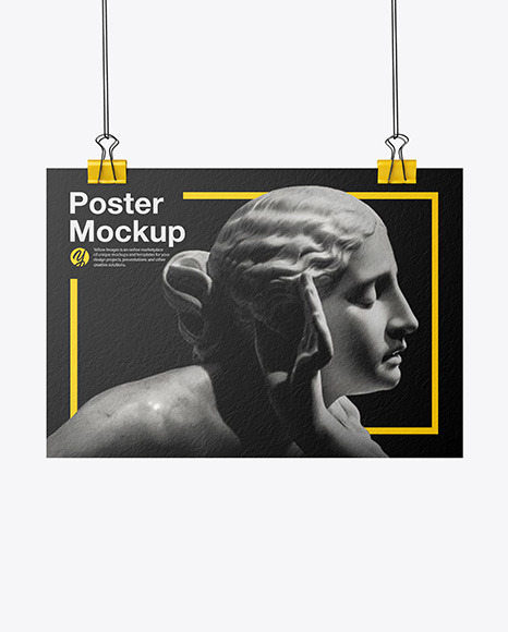 Textured A4 Poster Mockup