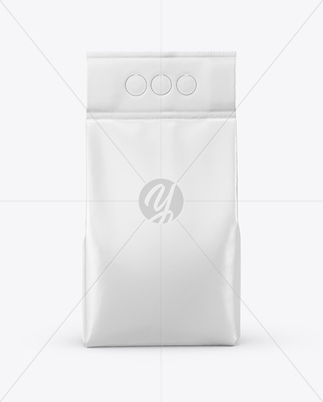 Download Metallic Powder Bag Mockup Half Side View In Bag Sack Mockups On Yellow Images Object Mockups