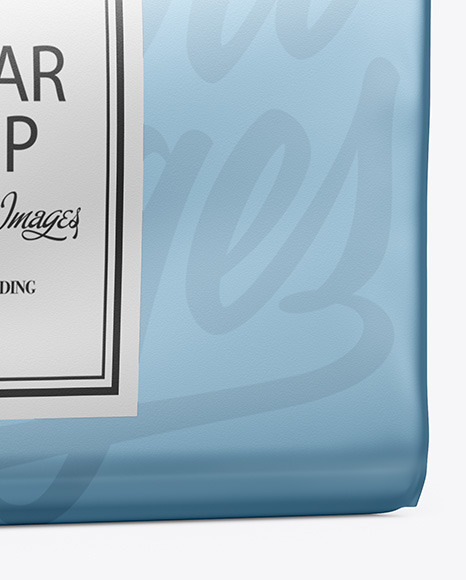 Metallic Soap Bar Package Mockup PSD #6