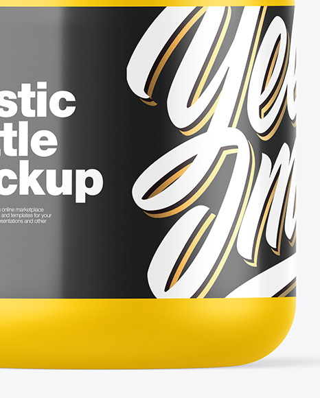 Matte Bottle w  Metallic Cap Mockup PSD #7