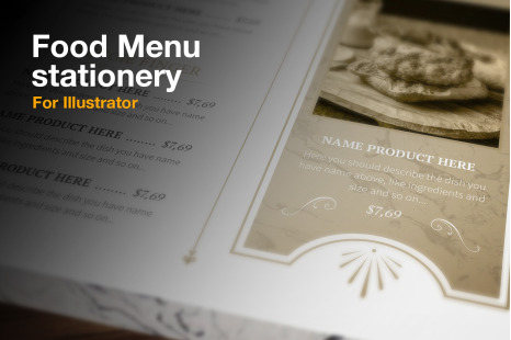 Classy Food Menu 7 Templates