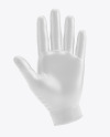 Download Football Glove Mockup Front View In Apparel Mockups On Yellow Images Object Mockups