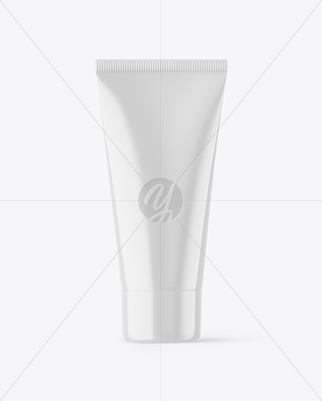 Free Glossy Cosmetic Tube Mockup