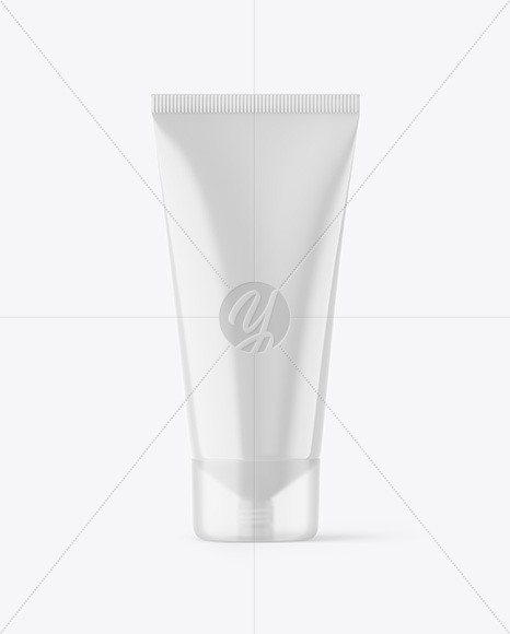 Free Glossy Cosmetic Tube Mockup