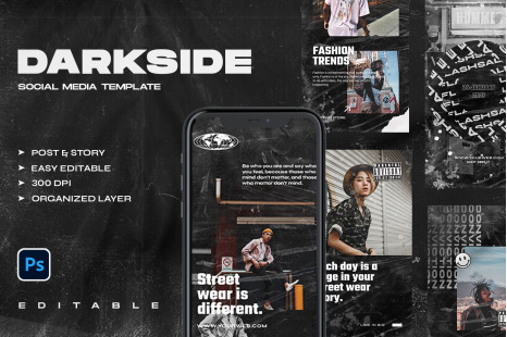 Darkside - Instagram Stories &amp; Post
