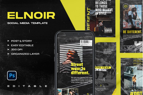 Elnoir - Instagram Stories &amp; Post