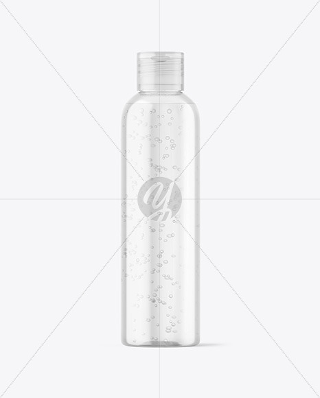 Popular Clear Cosmetic Bottle Mockup