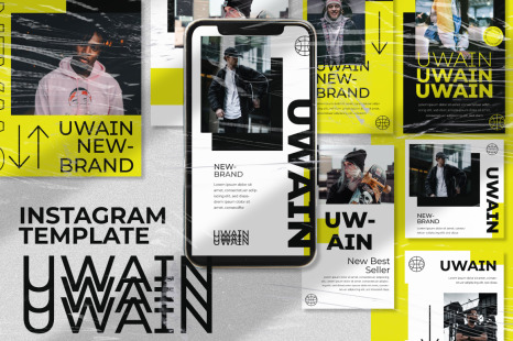 Uwain Instagram Template