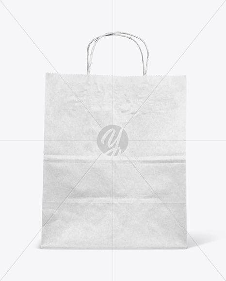 Kraft Paper Shopping Bag Mockup PSD #1