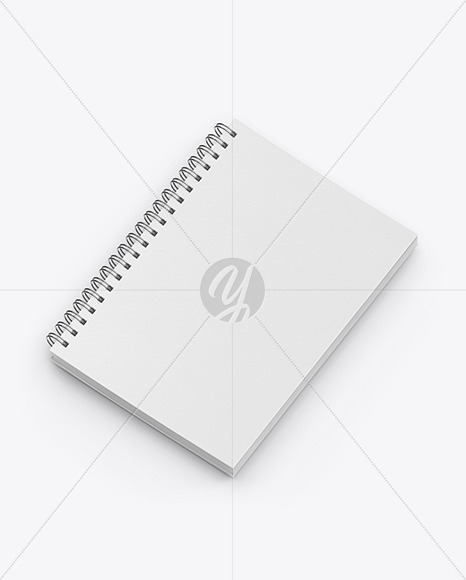 Paper Notebook Mockup PSD #3
