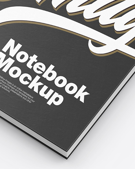 Paper Notebook Mockup PSD #5