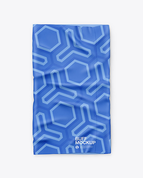 Download Unfolded Buff Mockup In Apparel Mockups On Yellow Images Object Mockups