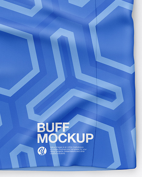 Download Unfolded Buff Mockup In Apparel Mockups On Yellow Images Object Mockups