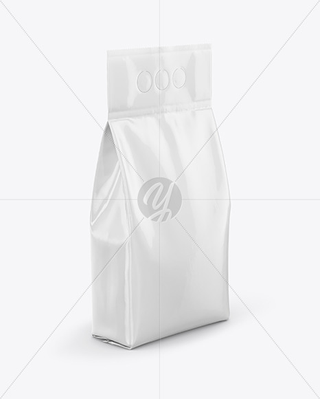 Download Glossy Powder Bag Mockup In Bag Sack Mockups On Yellow Images Object Mockups