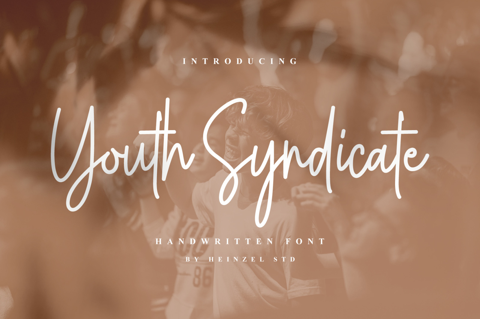 Youth Syndicate In Fonts On Yellow Images Creative Store