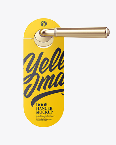 Door Hanger Mockup
