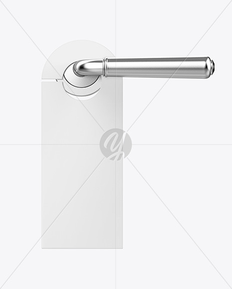 Door Hanger Mockup PSD #3