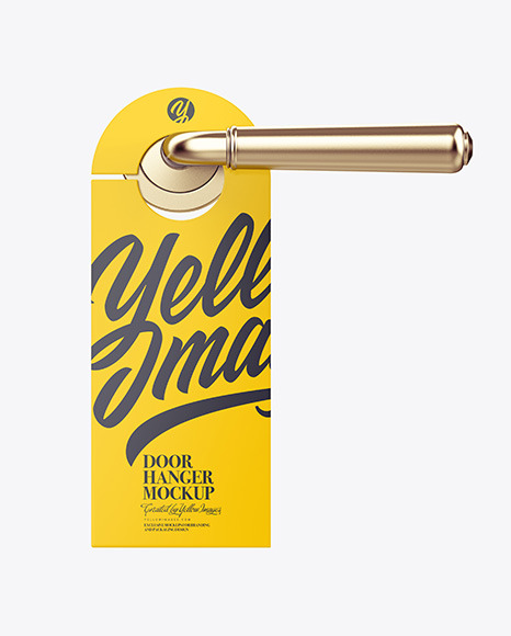 Door Hanger Mockup