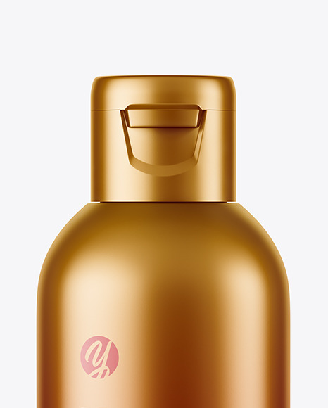 Download Matte Metallic Cosmetic Bottle Mockup In Bottle Mockups On Yellow Images Object Mockups