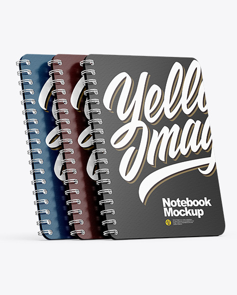 Set of Notebooks Mockup PSD #6