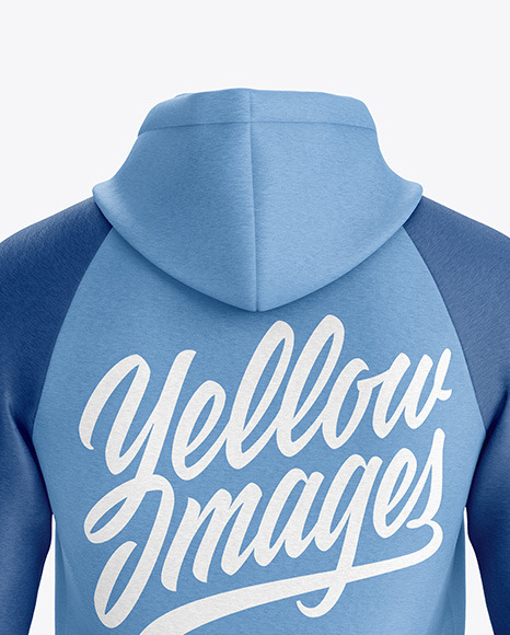 Download Heather Hoodie Mockup Back View In Apparel Mockups On Yellow Images Object Mockups