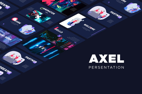 AXEL Powerpoint Template
