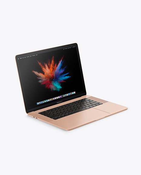 Macbook Pro Mockup PSD #4