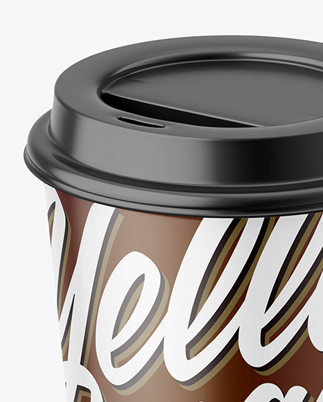 Paper Coffee Cup Mockup PSD #1