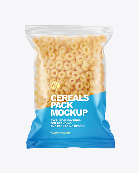 Matte Cereals Pack Mockup
