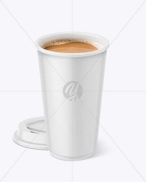 Paper Coffee Cup Mockup PSD #3
