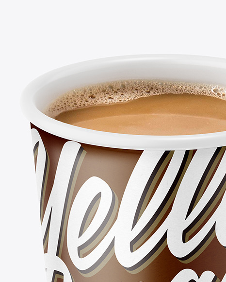 Paper Coffee Cup Mockup PSD #2