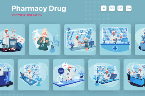 M201_Pharmacy Drug Illustrations