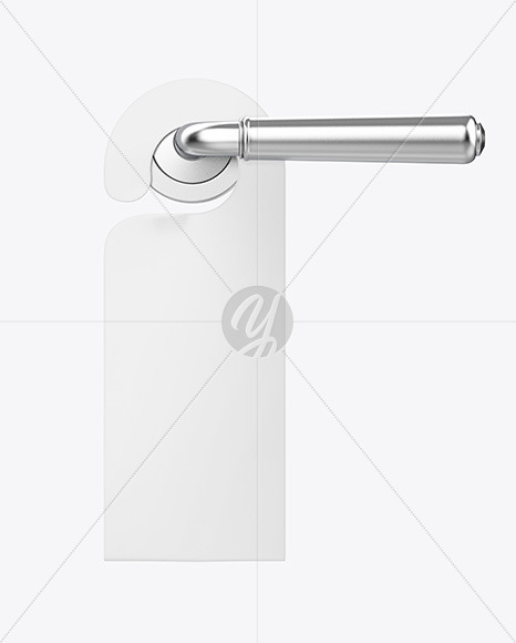 Door Hanger Mockup PSD #3