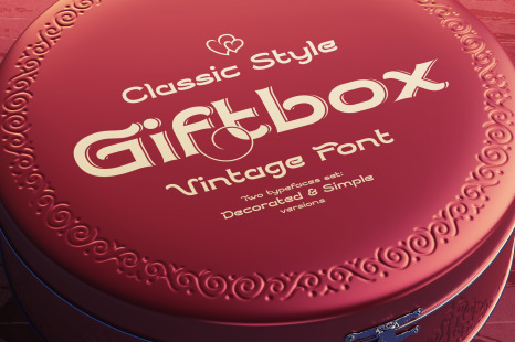 Giftbox Font