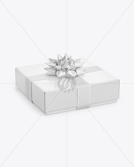 Download Matte Gift Box Mockup In Box Mockups On Yellow Images Object Mockups