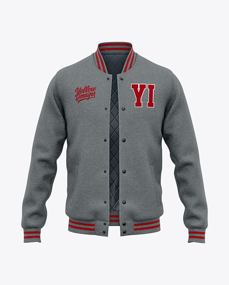 Varsity Jacket Mockup PSD #2