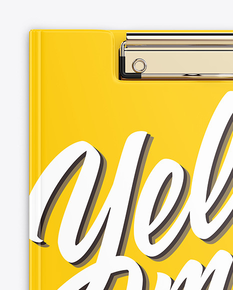 Clipboard Folder Mockup PSD #2