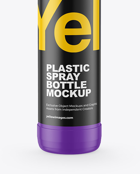 Trigger Spray Bottle Mockup PSD #1