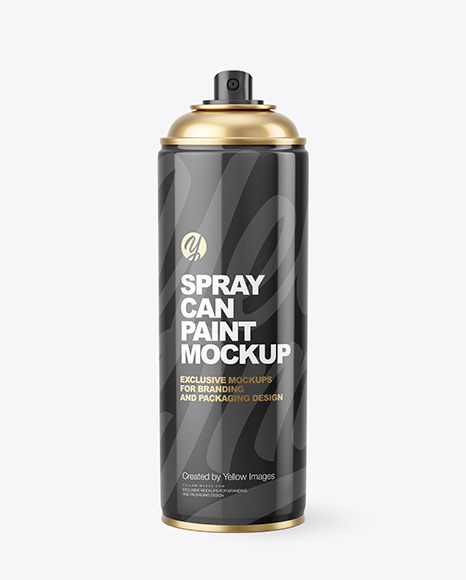 Spray Paint Mockup